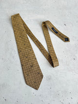 Vintage Burberry Silk Patterned Tie (One Size)