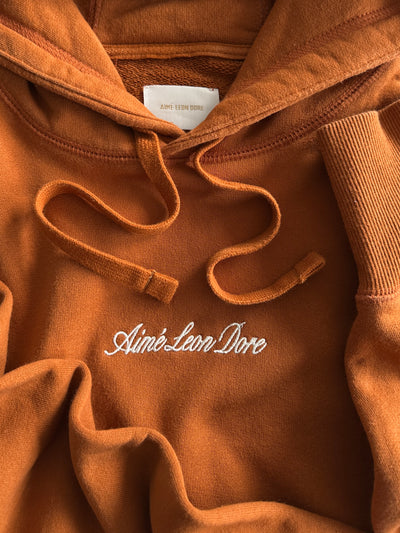 Aimé Leon Dore Embroidered Heavyweight pullover Hoodie (XL)