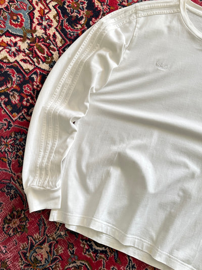 Adidas Trefoil Real Madrid Heavyweight Long Sleeve T Shirt (M)