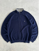 Ralph Lauren Zip Up Knit Jumper (XL)