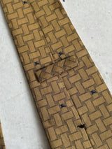 Vintage Burberry Silk Patterned Tie (One Size)