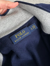 Ralph Lauren Zip Up Knit Jumper (XL)