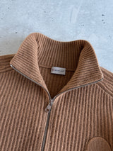 Moncler Tricot Cashmere Chunky Knit Zip Up Jumper / Cardigan (S)