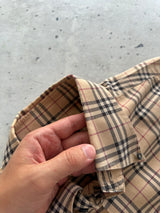Burberry Nova Check Long Sleeve Shirt (XL)