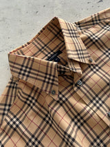 Burberry Nova Check Long Sleeve Shirt (XL)