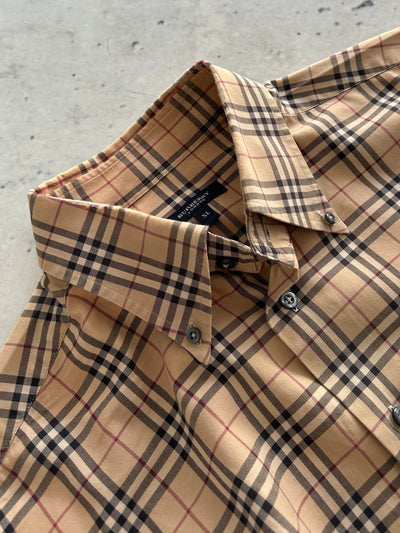 Burberry Nova Check Long Sleeve Shirt (XL)