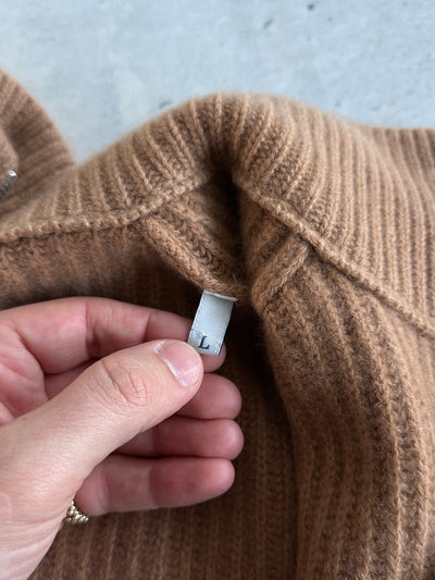 Moncler Tricot Cashmere Chunky Knit Zip Up Jumper / Cardigan (S)