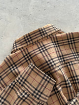 Burberry Nova Check Long Sleeve Shirt (XL)