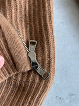 Moncler Tricot Cashmere Chunky Knit Zip Up Jumper / Cardigan (S)