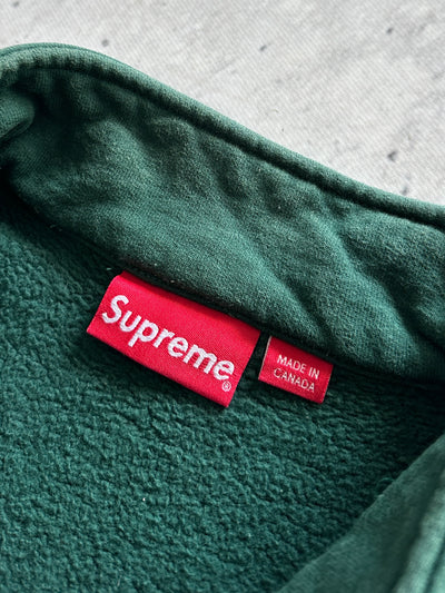 AW/16 Supreme World Famous 1/4 Zip Sweatshirt (L)