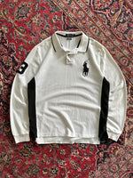 Ralph Lauren Big Logo long Sleeve Polo Shirt (L)