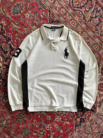 Ralph Lauren Big Logo long Sleeve Polo Shirt (L)