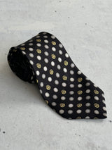 Vintage Gianni Versace Silk Patterned Tie (One Size)