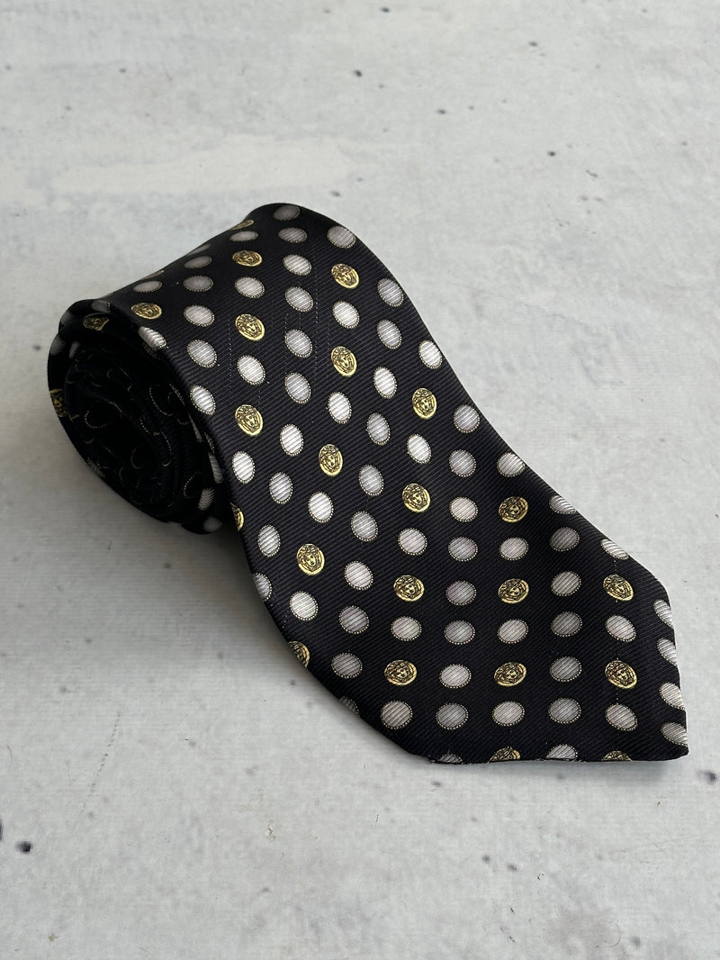 Vintage Gianni Versace Silk Patterned Tie (One Size)