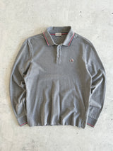Moncler Maglia Long Sleeve Polo Shirt (M)