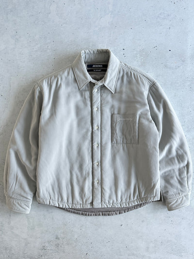 Jacquemus Le Splash Padded Button up Overshirt / Jacket (L)