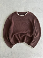 Vintage YSL Heavyweight Chunky Knit Crewneck Jumper (XXL)
