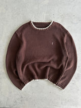 Vintage YSL Heavyweight Chunky Knit Crewneck Jumper (XXL)