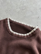 Vintage YSL Heavyweight Chunky Knit Crewneck Jumper (XXL)