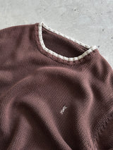 Vintage YSL Heavyweight Chunky Knit Crewneck Jumper (XXL)
