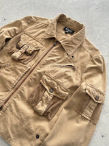 AW/03 Dolce & Gabbana Military parachute cargo Jacket (Women's M)