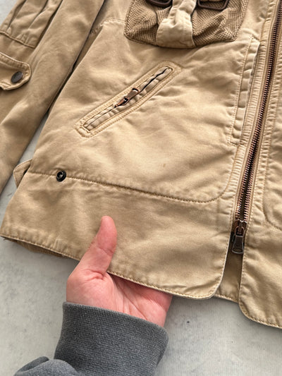 AW/03 Dolce & Gabbana Military parachute cargo Jacket (Women's M)