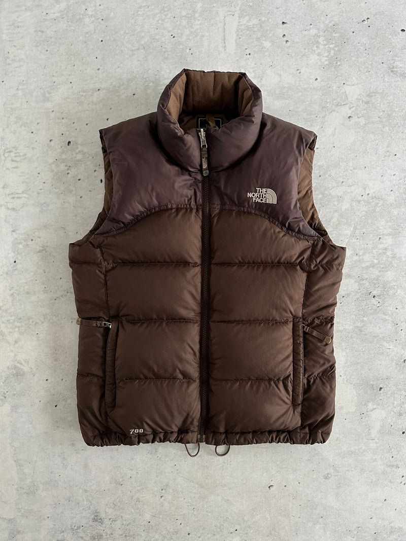 The North Face 700 Down Fill Zip Up Gilet (Women's S)