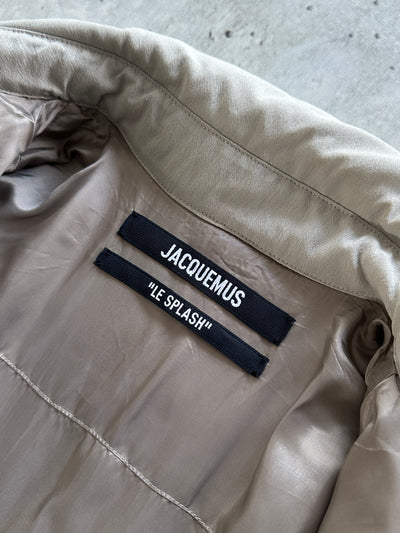 Jacquemus Le Splash Padded Button up Overshirt / Jacket (L)