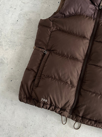 The North Face 700 Down Fill Zip Up Gilet (Women's S)