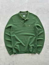 CP Company Long Sleeve Polo Shirt (M)
