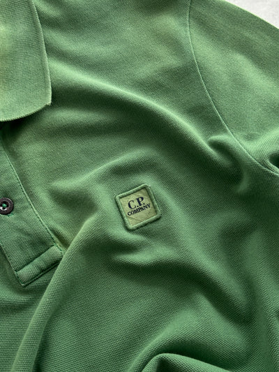 CP Company Long Sleeve Polo Shirt (M)