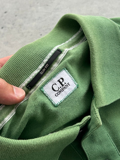 CP Company Long Sleeve Polo Shirt (M)