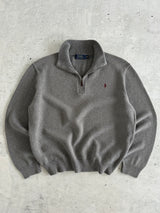 Ralph Lauren 1/4 Zip Pullover Knit Jumper (M)