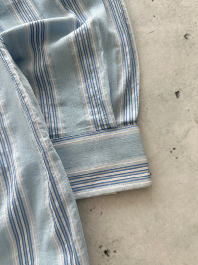 Brand New Dolce & Gabbana Vertical Stripe Long Sleeve Shirt (M)
