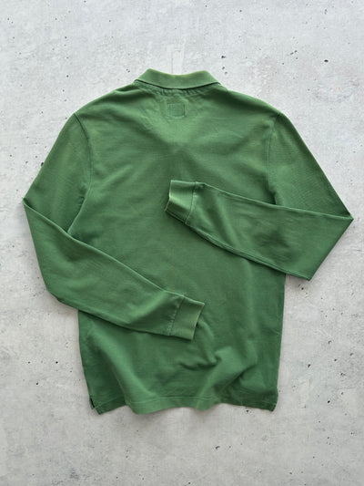 CP Company Long Sleeve Polo Shirt (M)