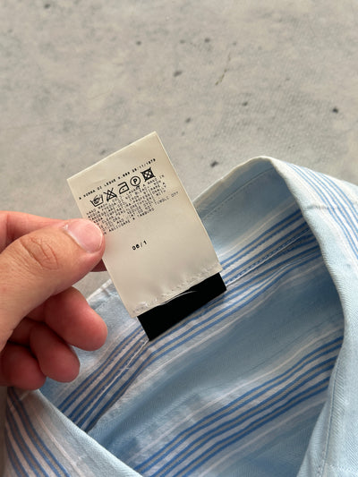 Brand New Dolce & Gabbana Vertical Stripe Long Sleeve Shirt (M)