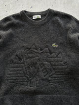 Vintage Chemise Lacoste Wool Crewneck Knit Jumper (XL)