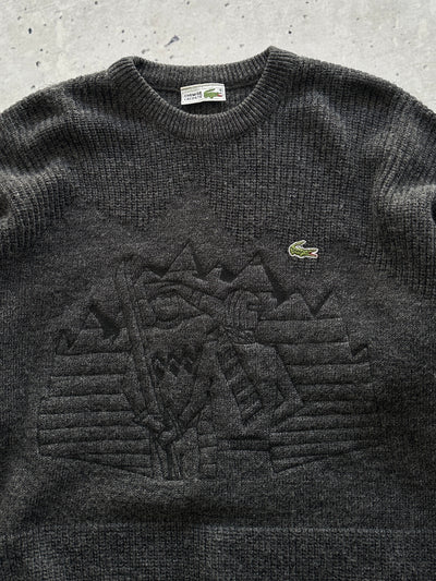 Vintage Chemise Lacoste Wool Crewneck Knit Jumper (XL)