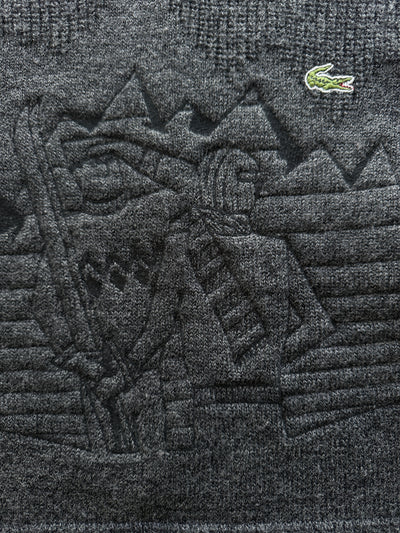 Vintage Chemise Lacoste Wool Crewneck Knit Jumper (XL)