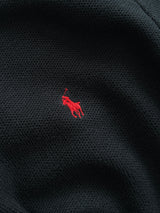 Ralph Lauren Waffle 1/4 Zip Pullover Jumper (L)