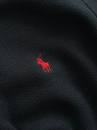Ralph Lauren Waffle 1/4 Zip Pullover Jumper (L)