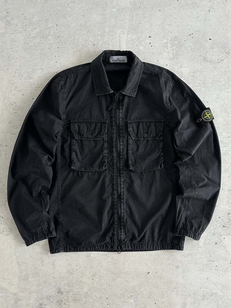 AW/21 Stone Island Zip Up Overshirt (M)