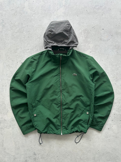 Lacoste water repellent Taffeta zip Up Jacket (S)