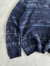 Ralph Lauren Western cowboy Crewneck Knit Jumper (XL)