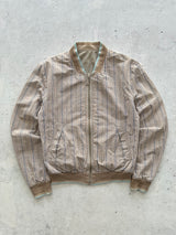 00's Dolce & Gabbana Checked Reversible Bomber Jacket (S)