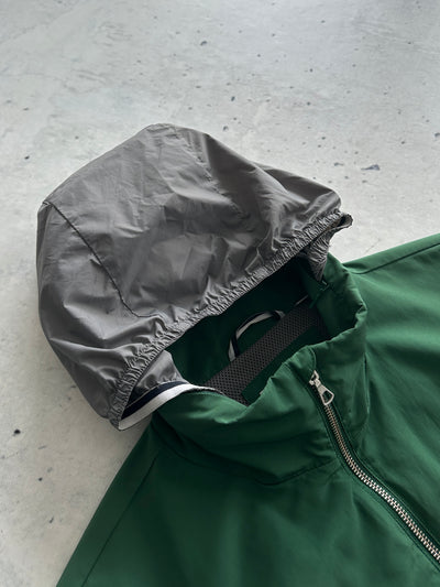 Lacoste water repellent Taffeta zip Up Jacket (S)
