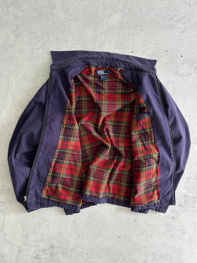 Ralph Lauren Tartan Lined Zip Up Harrington Jacket (XXL)