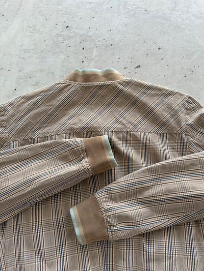 00's Dolce & Gabbana Checked Reversible Bomber Jacket (S)