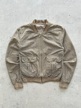 00's Dolce & Gabbana Checked Reversible Bomber Jacket (S)