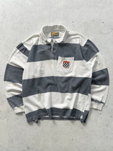 Vintage Energie Stripe Rugby Shirt (L)